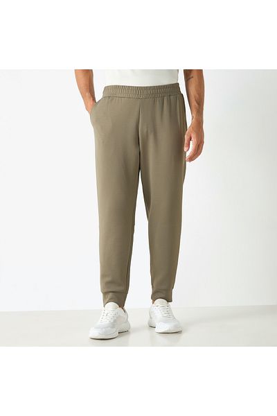 Adot Panelled Joggers With Pockets And Elasticated Waistband