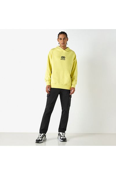 ECKO هودي بطبعة شعار مع جيب الكنغر