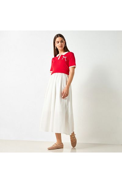 2Xtremz Textured Polo T-shirt With Short Sleeves