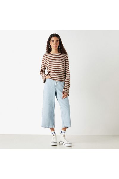 Lee Cooper Striped Crew Neck T-shirt