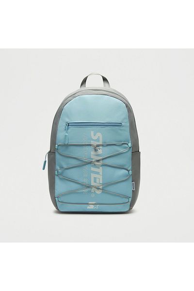 Starter Logo Print Backpack With Adjustable Straps And Zip Closure