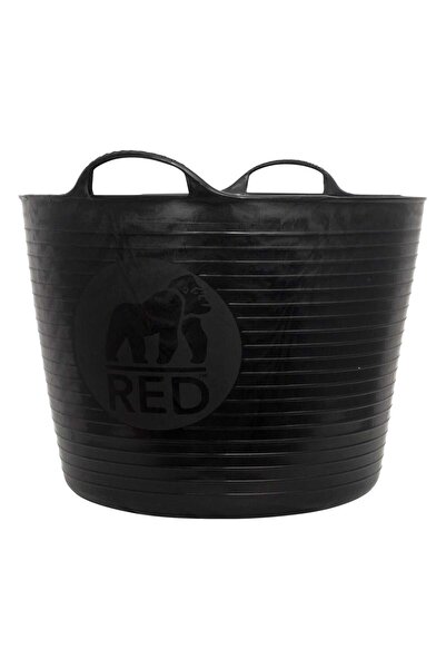 Red Gorilla جوريلا حمراء - أحواض وأحواض سوداء مُعاد تدويرها - كبيرة 38 لترًا ...
