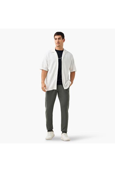 Iconic Flexi Waist Joggers With Drawstring Closure