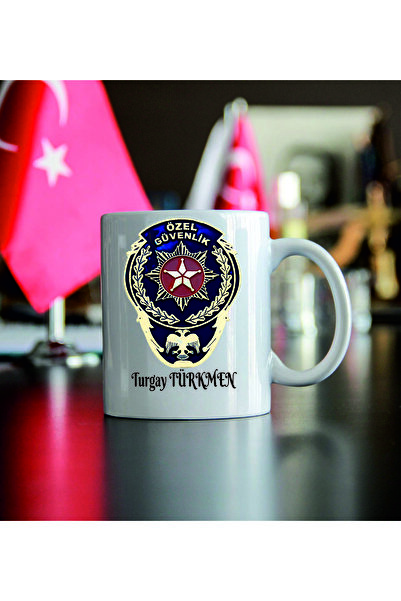 sıradışıhediyem KİŞİYE ÖZEL özel güvenlik kupa bardak güvvenlik kupa bardak k...