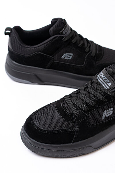 Freemax Kadın Anatomik iç Taban Garantili Çok Hafif Esnek Rahat Sneaker Spor Ayakkabı Siyah