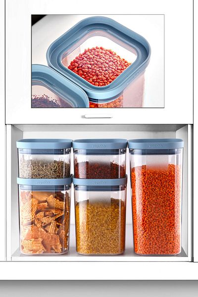 Nandy Home Set of 5 Vacuum Sealed Food and Food Container
