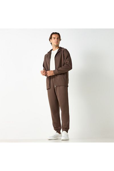 Adot Panelled Joggers With Pockets And Elasticated Waistband