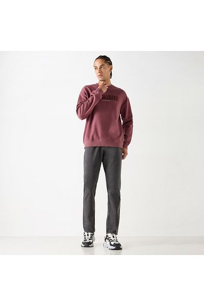 Lee Cooper Typographic Detail Sweatshirt With Long Sleeves