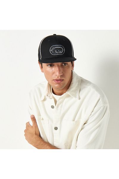 ECKO Unltd Logo Embroidered Cap With Buckled Strap Closure