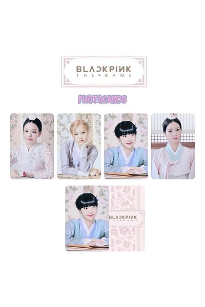 Kpop Dünyasi Blackpink's New Year Photo Cards Set