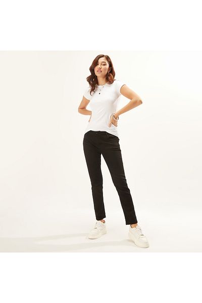 Lee Cooper Plain Jeans With Pocket Detail And Belt Loops