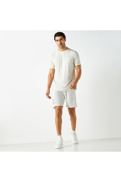 Adot Printed Shorts With Drawstring Closure And Pockets