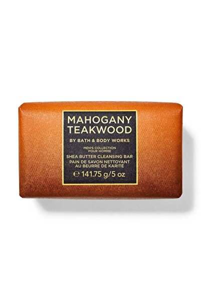 Bath & Body Works Mahogany Teakwood Shea Butter Cleansing Bar
