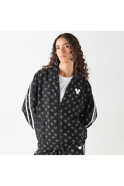 SP Characters Mickey Mouse Print Jacket With Long Sleeves And Zip Closure