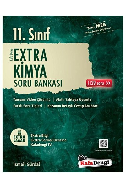 Kafa Dengi Yayınları Kafadengi 11.sınıf Kimya Extra Soru Bankası