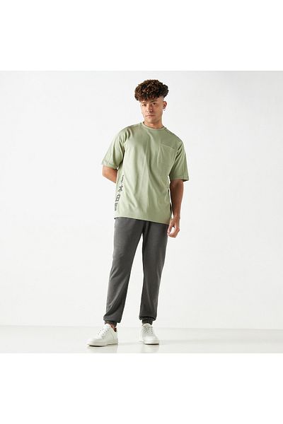SP Characters Byakuya Kuchiki Print Crew Neck T-shirt With Short Sleeves And Pocket
