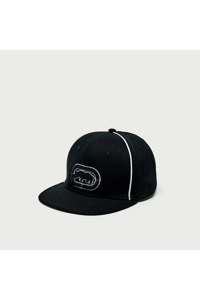 ECKO Unltd Logo Embroidered Cap With Buckled Strap Closure