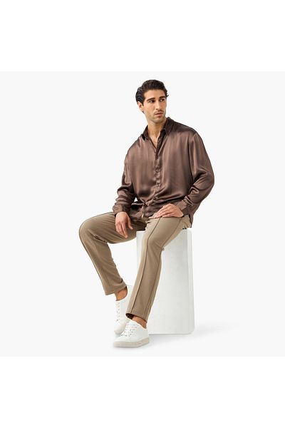 Iconic Regular Fit Trousers With Pockets