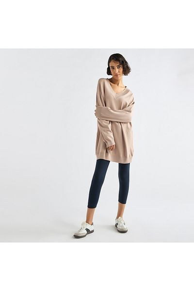 FAV V-neck Sweater With Long Sleeves