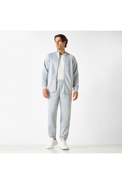 Adot Panelled Joggers With Pockets And Elasticated Waistband