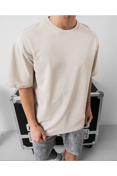 bergibo OVERSIZE ΠΡΟΣΑΡΜΟΣΜΕΝΟ ΜΟΝΟΧΡΩΜΑ TEE - MANNEQUIN HIGH LEVEL SPORT TEE