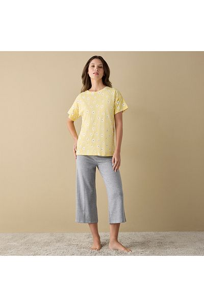 FAV Set Of 2 - Assorted Pyjamas With Elasticated Waistband