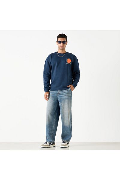 Lee Cooper Printed Sweatshirt With Long Sleeves