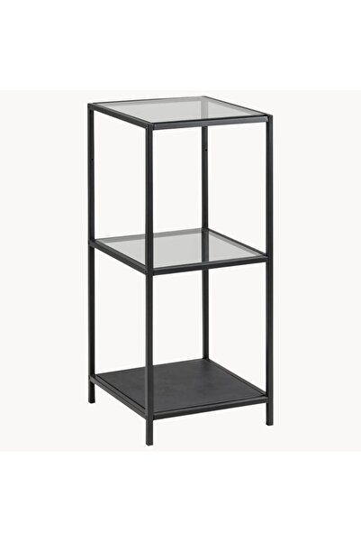 Doffo Camlı Expo Metal Saclı Çok Amaçlı Raf