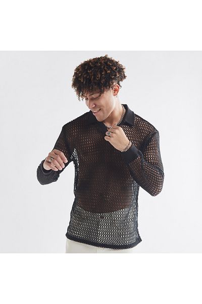 FAV Oversized Net Shirt