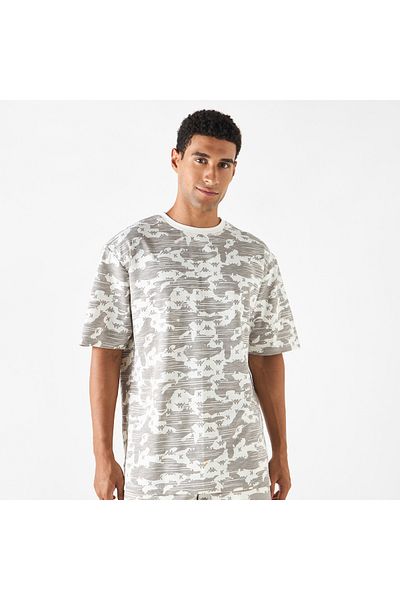 Kappa Printed T-shirt With Crew Neck