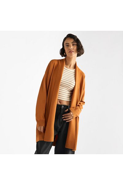 FAV Open Front Longline Cardigan
