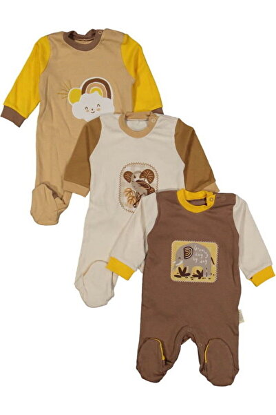 Necix's 239815 Erkek Bebek Malaga 3'lü Tulum