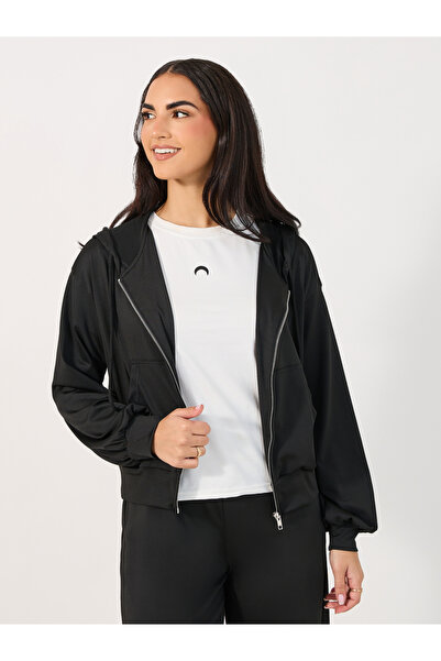 Styli Regular Fit Zip Through Hoodie & Wide Leg Joggers Co-Ords Set