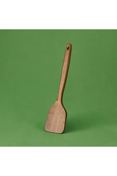 MİEN Mien Handy Flat Acacia Serving Spatula - Brown - 34 cm