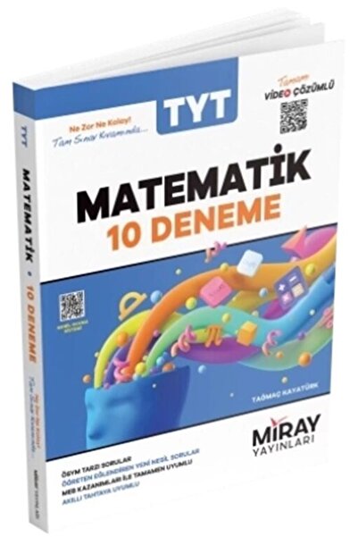Miray Yayınları Tyt Matematik 10 Deneme