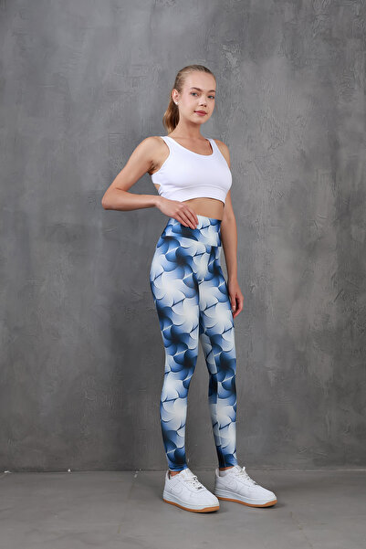 Miss Prova Спортивні легінси з високою талією з цифровим принтом MISSTA2371