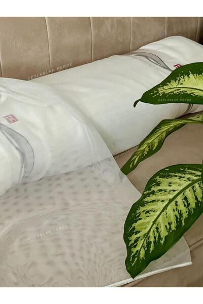 Ceylanlar perde Liar Double Breasted Including 2 Rope Accessories Middle Pleat (1/2.5) Cyn-20