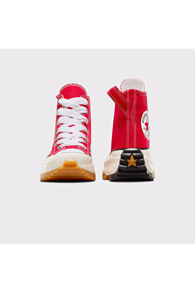 Converse Run Star Hike Unisex Kırmızı Platform Sneaker
