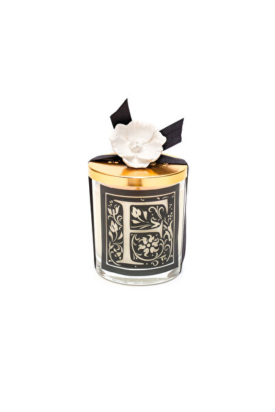 Missi Kişiye Özel F Harfi Yasemin Sandal Vegan Mum(140 GR)