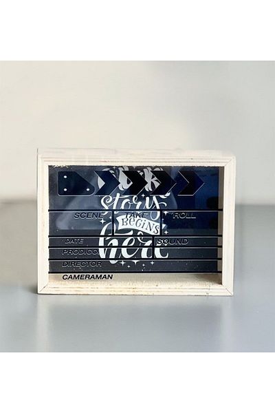 Gift Moda Ξύλινος κουμπαράς με σχέδιο κουδουνιών