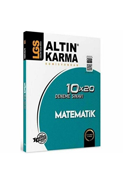 Altın Karma Yayınları 8. Sınıf Lgs Matematik 10 X 20 Deneme