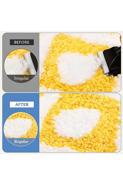 sharpdo Carpet Trimmer Low Noise Rug Carver Electric Speed Adjustable Rug Tufting Carver Clippers