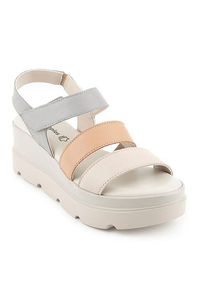 Hush Puppies Podporo Anatomical Sole Genuine Leather Women's Sandals