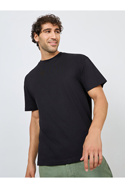 Styli Back Graphic Print Oversized T-Shirt