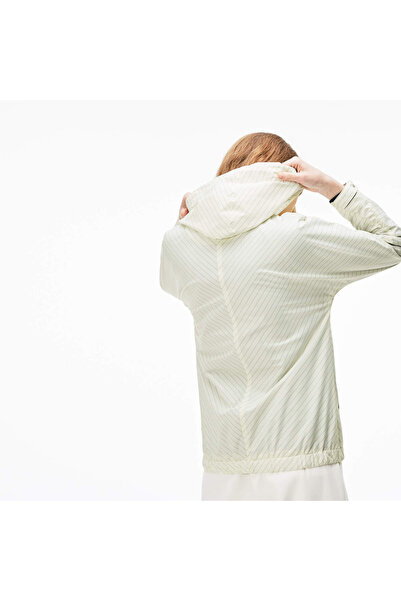 Lacoste Kadın Beyaz Mont