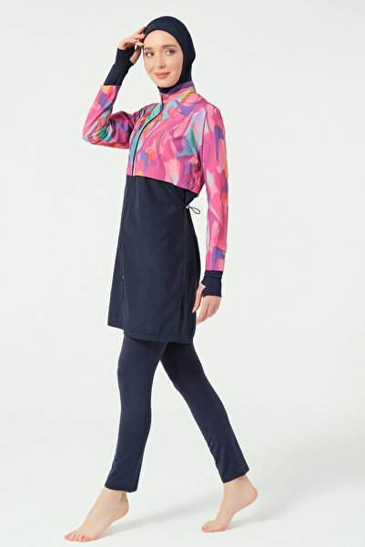 ALFASA Parmak Geçirmeli Crop Tesettür Mayo