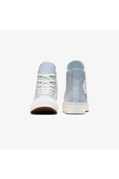 Converse Chuck 70 Suede Shimmer Unisex Mavi Süet Sneaker
