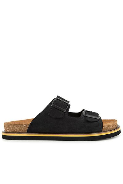 Hush Puppies Brasa Anatomical Sole Genuine Leather Men's Slippers
