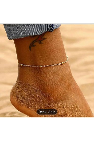 Hoop jewelery Steel Ball Chain Anklet