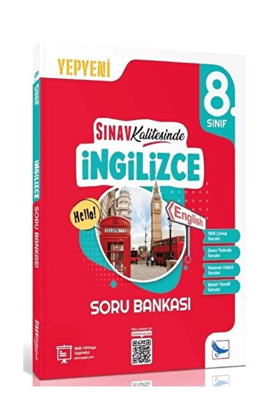 Sınav Yayınları Sınav Kalitesinde 8. Sınıf 2027 LGS İngilizce Soru Bankası